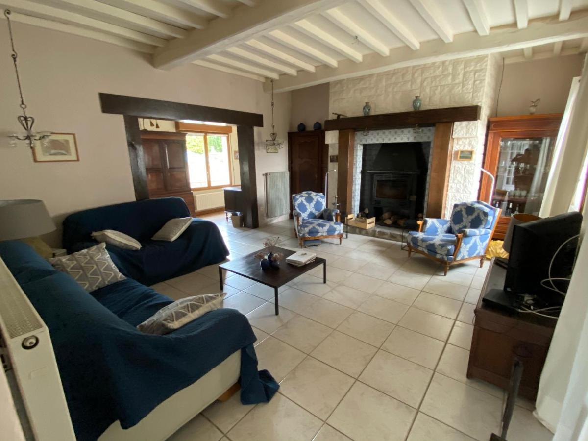 Maison 6 personnes avec piscine privée Saulchoy Extérieur photo