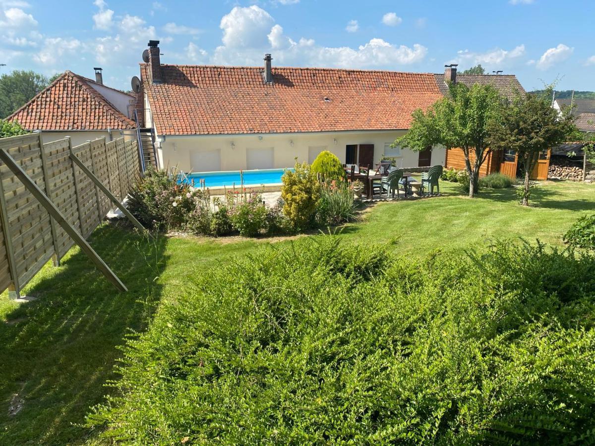 Maison 6 personnes avec piscine privée Saulchoy Extérieur photo